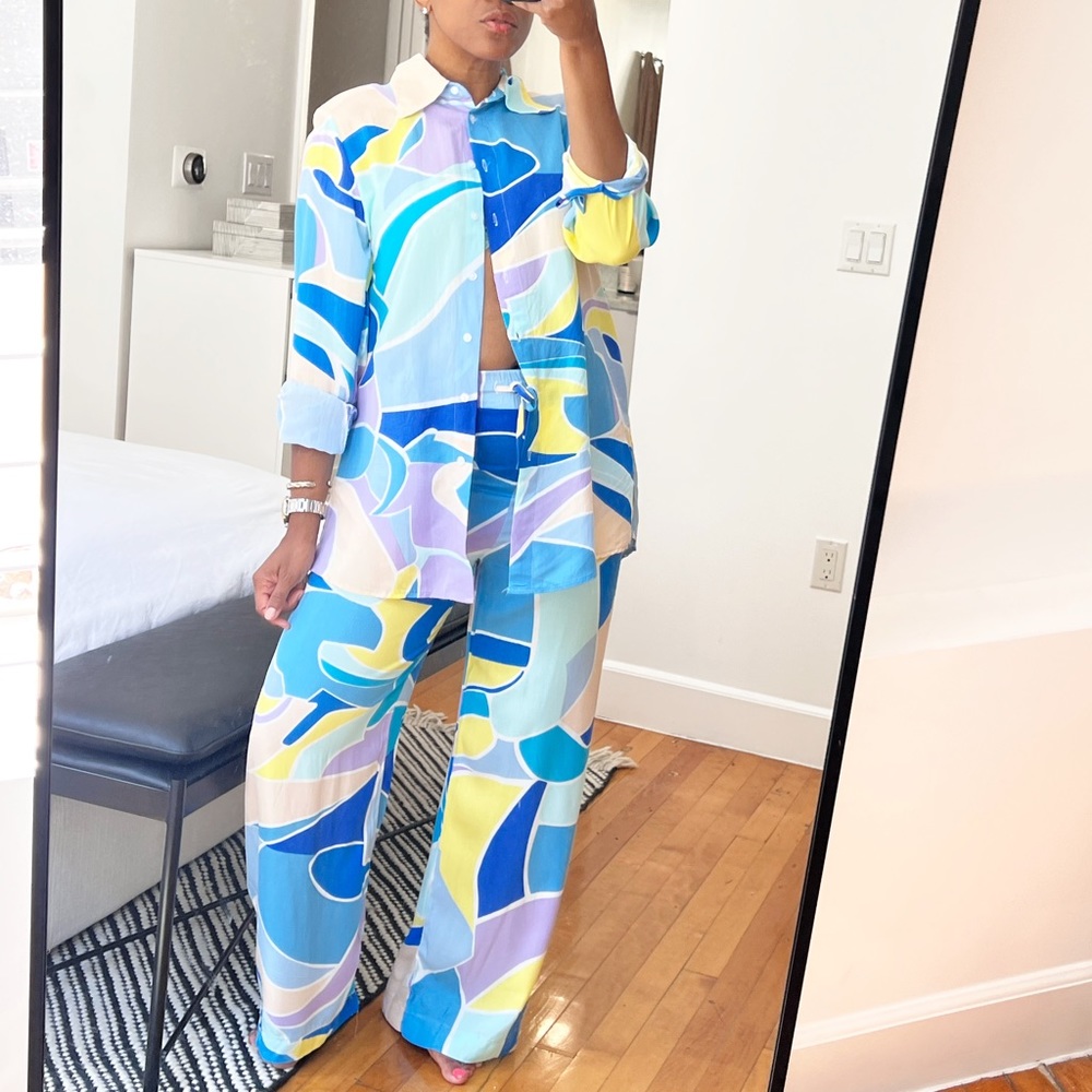 Printed Loungewear Set